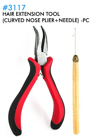 MAGIC BM HAIR EXTENSION TOOL (CURVED NOSE PLIER+NEEDLE)